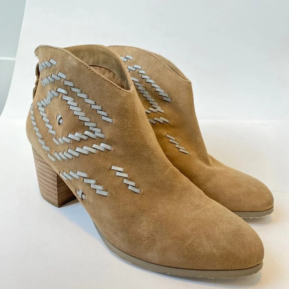 Cynthia Vincent Suede Ankle Boot - Picture 3 of 7